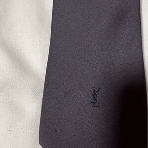 YSL vintage grey men’s tie